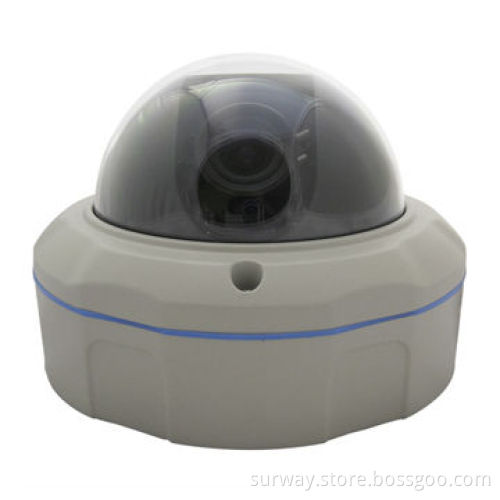 420TVL Vandal-proof Color Dome Camera with 1/3-inch Sony CCD and 4 to 9mm Varifocal Lens